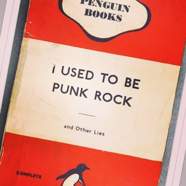 PunkRock , penguins & lies #books #punkrock