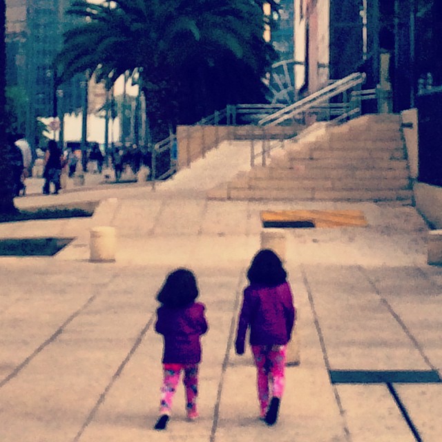 #tbt last week in the streets of Mexico DF @karimrahmanmakeup @jeanknight #twins #mexico #theshining #flipfun