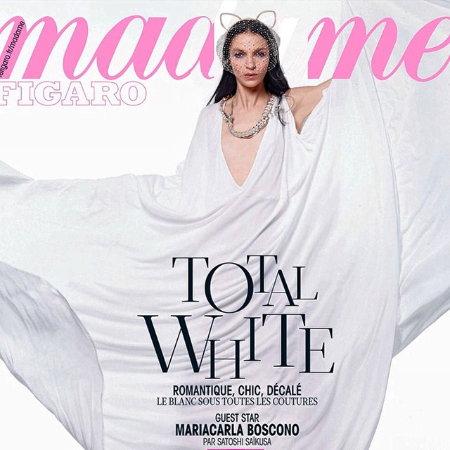 A cover is a cover ... even for an ex client , cannot believe I forgot to post this , beauty MariaCarla by Satoshi Saikusa styling Agnes Poulle @madamefigarofr @iosonomariacarlaboscono #press #cover #tbt #proud