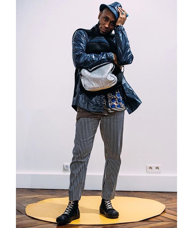 Mos Def wears LAURENCEAIRLINE new collection designed to honor  #nelsonmandela @yasiinbey @laurenceairlineofficial #madeinafrica #africa  #wax #prints #mosdef #laurenceairlineofficial #publicimagepr  #laurenceairline #menswear #womenswear - PUBLIC IMAGE
